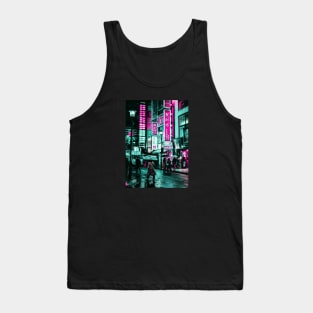 Tokyo Neon Retro Synthwave Tank Top